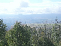 heading towards our alpine valley